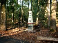 F&ouml;rsterdenkmal, f&uuml;r 1871 in Frankreich gefallene F&ouml;rster