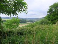 Blick auf das Ursprungstal der Saar in Richtung Ockfen